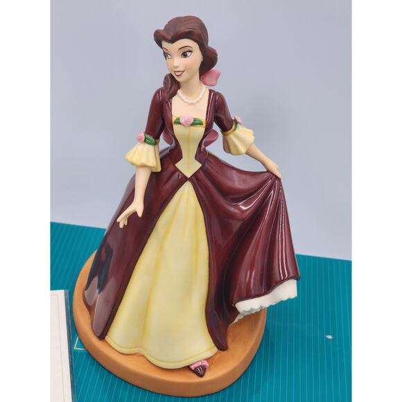 WDCC Belle Holiday Princess Gift of Love Beauty Beast Disney Retired COA Box - Picture 15 of 16